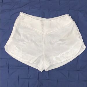 White shorts
